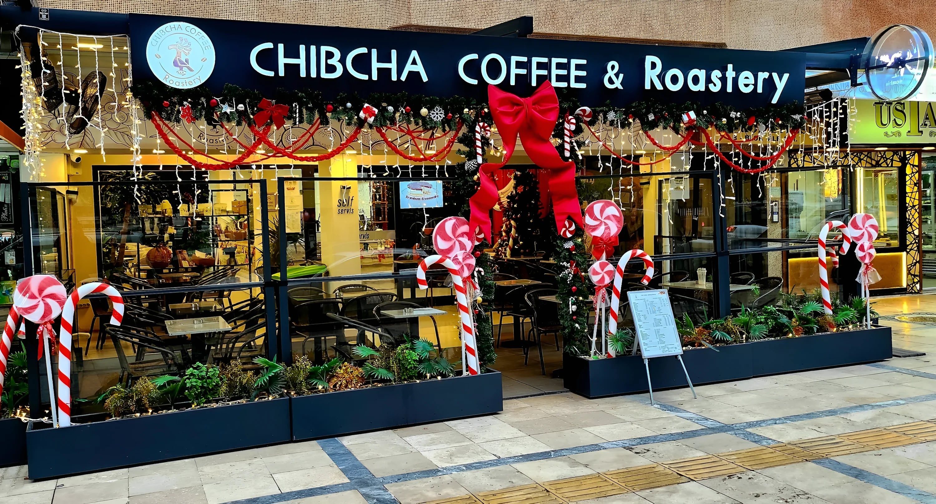 Chibcha Coffee & Roastery kafesinin Salihli'deki girişi